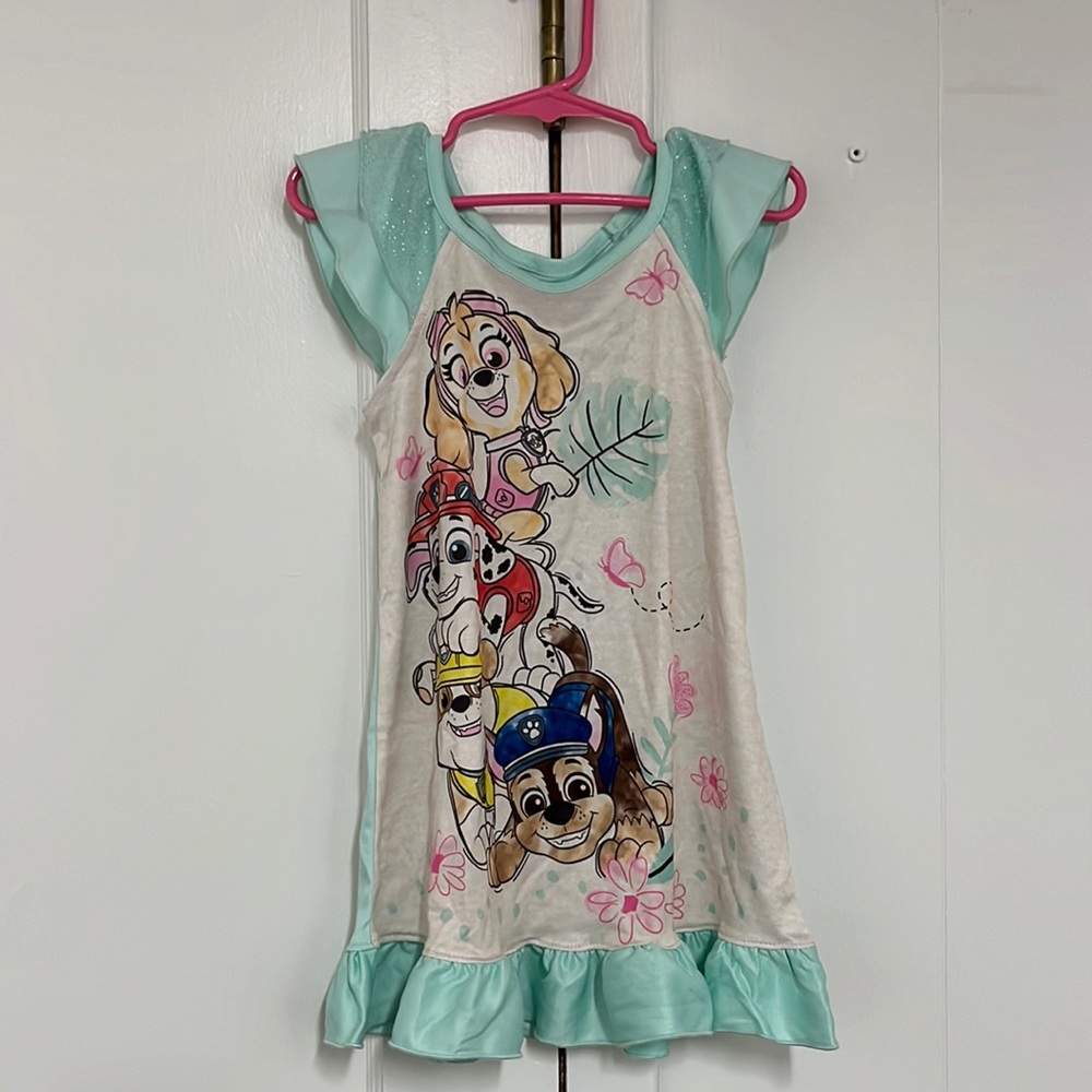 Paw Patrol Toddler Sleeping Gown 3T